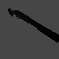 Custom Weapon Shotgun With Graffiti Artwork And Distressed Color Finish Design