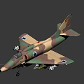 A4 Skyhawk aircraft 3d model