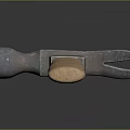 Hammer Horn Hammer Nail Rinker Hammer Rusty Hammer 3d model