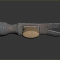 Hammer Horn Hammer Hammer Nail Rinker Hammer Hammer Hammer Hammer Rusty Hammer 3d model