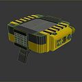 vintage oscilloscope detector sci-fi detector futuristic detector concept detector scout detector 3d model