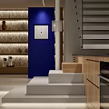 Modern Open Kitchen Space Featuring Wooden Cabinets Island Counter And Natural Light