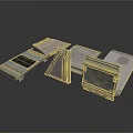 Metal Industrial Equipment Parts Featuring Ventilation Covers With Different Shapes And Holes Design