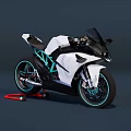 Motorcycle Highway Racing RC390 3d model