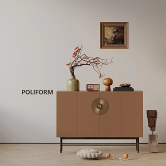 Modern Entrance Cabinet 3d model