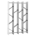 Industrial White Metal Multi Tier Storage Racks with Heavy Duty Structure 3d model