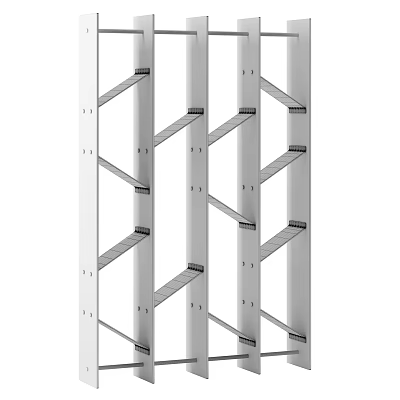 Modern Shelf Laminated Shelf 3d model