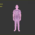 Man Wearing Marvel T shirt With Skull Graphic Blue Jeans And Sandals