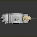 Modern Sword Engine Sword Mechanical Sword Officer Sword 3d model