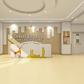Bright Kindergarten Indoor Play Area With Soft Floors Colorful Toys And Play Structures