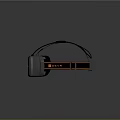 OSVR Virtual Reality Headset With Gray Design And Black Orange Head Strap