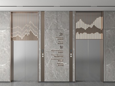 Modern Elevator Lift model