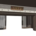 New Chinese Style Gate Atmospheric Gate 3d model