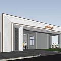 Modern Gate 3d model