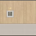 Modern background wall bedside background wall 3d model