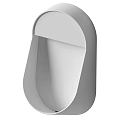 Modern Wall Mounted Toilet With Sleek Design And Smooth White Surface
