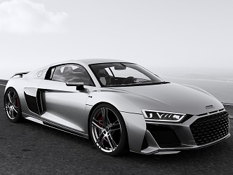 Super Run Audi R8 3d model