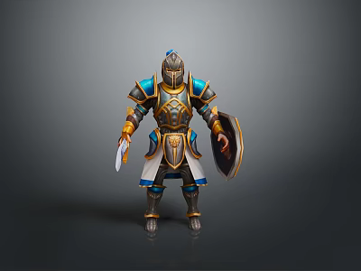 Knight Hero Ancient Warrior Paladin Ancient Knight Ancient Warrior Ancient Hero Ancient Warrior Ancient Warrior 3d model