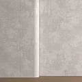 Elegant Textured Wall Paneling With Light Gray Surface For Modern Interior Design 3d model