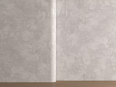 Elegant Textured Wall Paneling With Light Gray Surface For Modern Interior Design 3d model