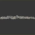 Square Wooden Stone Material Featuring Rough Surface With Gravel Particles And Natural Texture
