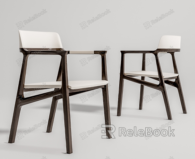 Modern Dining Chair Single Chair Dining Chair model