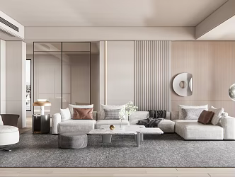 Modern Living Room Italian Living Room 3d model