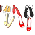 Modern Shoes 3d model