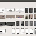 Household Water Heaters With Various Wall Mounted Styles Colors And Designs