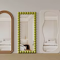 modern mirror full-length mirror floor mirror dressing mirror shaped mirror art mirror irregular mirror 3d model