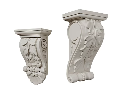 French stigma carved stigma Roman stigma gypsum stigma 3d model