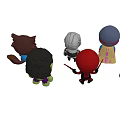 Cute Superhero Plush Dolls Collection With Various Popular Hero Characters