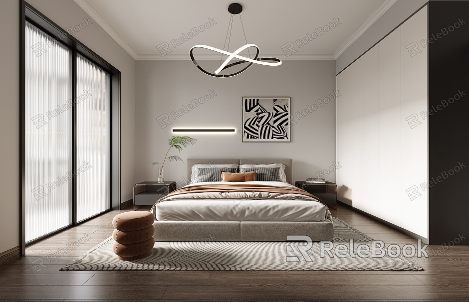 Modern Bedroom model