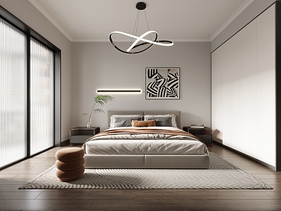 Modern Bedroom model