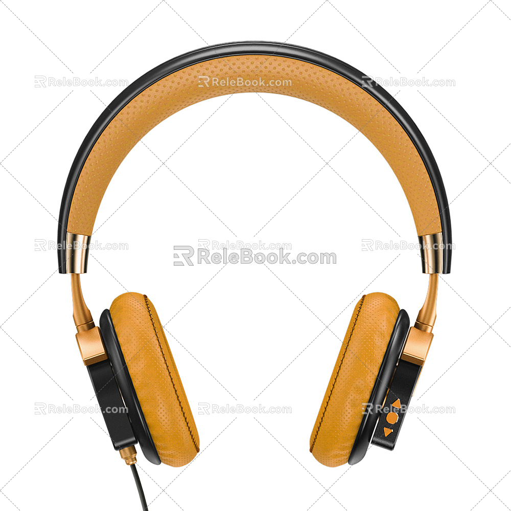 Modern headphones 3d model