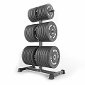 Rogue Fitness Gym Equipment Including Barbell Weight Plates Rack Jump Ropes And Belts