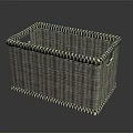 Small Animal Woven Basket With Handle For Home Storage And Organizing