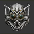 Sci-Fi Helmet Alien Helmet-Helmet High Tech Helmet Game Helmet 3d model