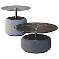 Cosmo coffee table round coffee table coffee table combination 3d model