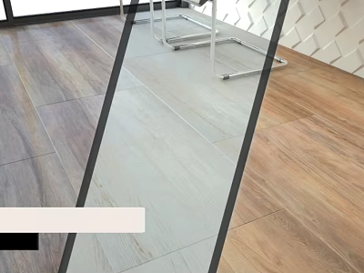 Modern Home Interior With Natural Light Wooden Flooring and Simple Design Style 3d model