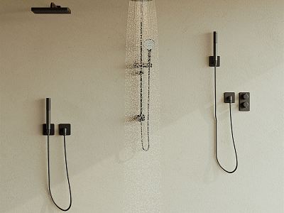 Modern Shower Combination model