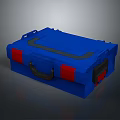 Tool Box Iron Box Multi-layer Tool Box Iron Box Iron Trunk Box Box Box Luggage Leather Box 3d model