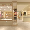 Shanghai Yayi Jewelry Storefront With Glass Doors Display Windows And Elegant Lighting