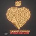 Heart Shaped Neon Lighting Combination With Fashion Style Text And Decorative Design