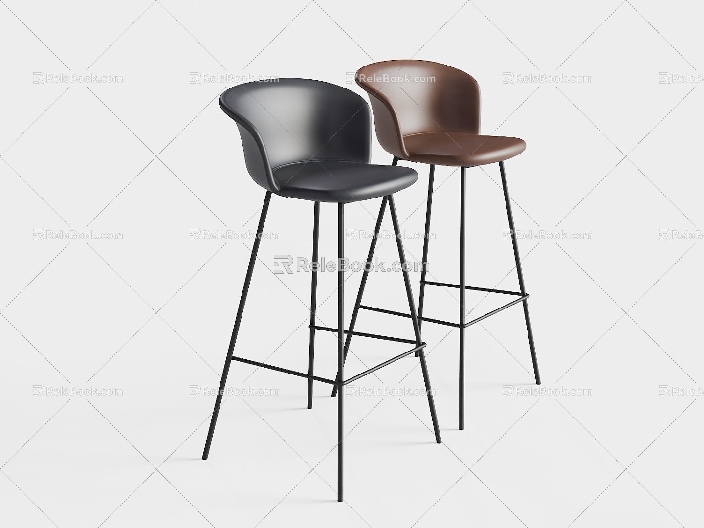 rivatti Bar Chair 3d model