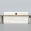 Chinese Reception Desk 3d model