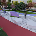 Scenic Lakeside Park with Lush Green Landscape Walking Trails and Natural Scenery