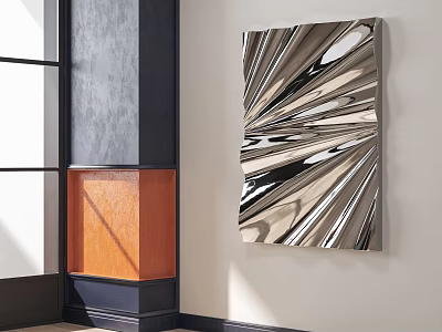Modern Metal Wall Decorations Decorative Wall Decorations Creative Wall Decorations 3d model