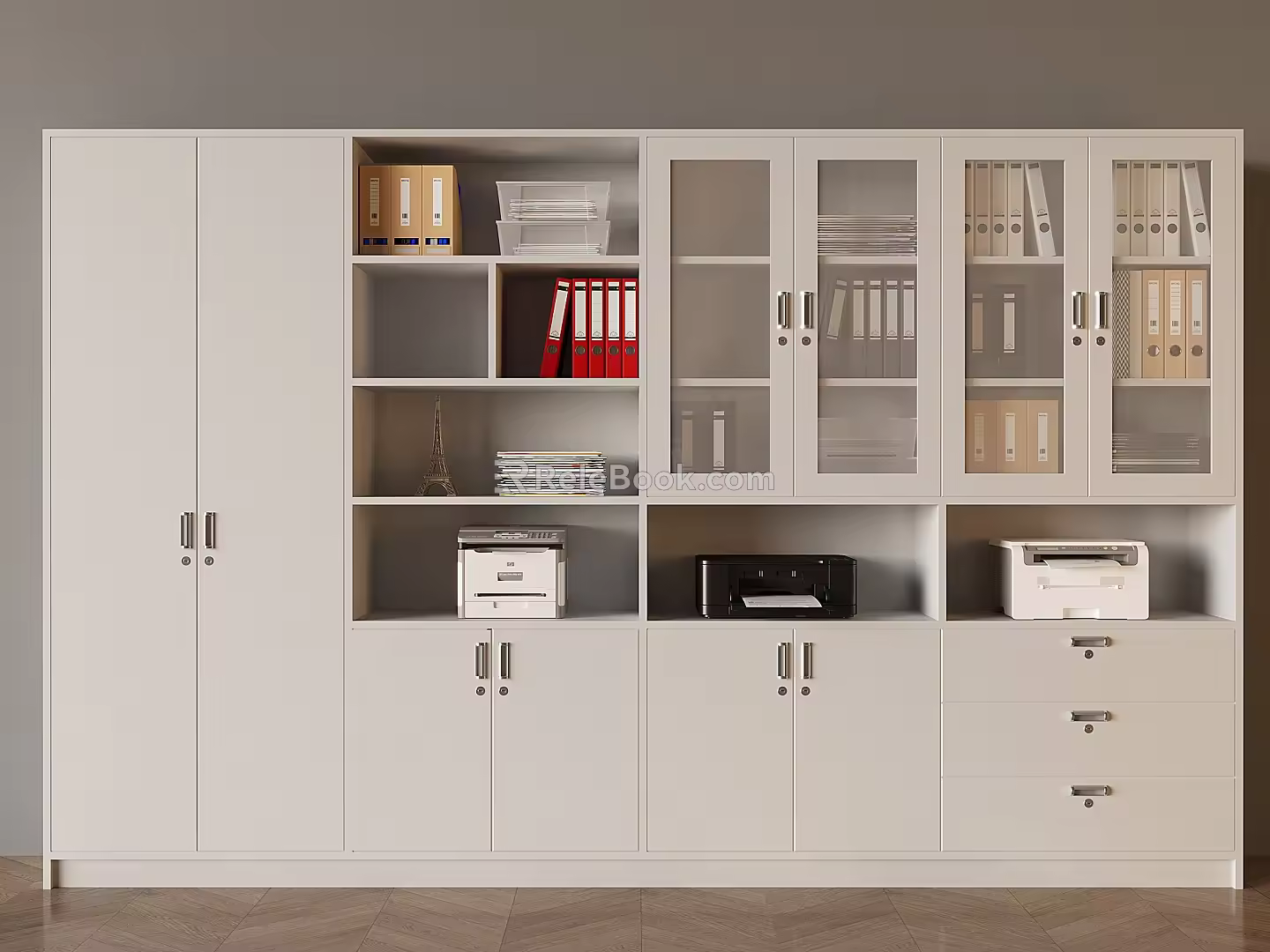 Filing Cabinet Data Cabinet File Cabinet Floor Office Cabinet Storage Cabinet File Box Data Box 3d model