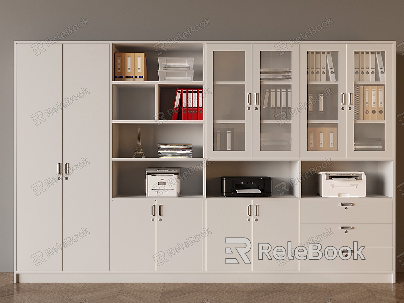 Filing Cabinet Data Cabinet File Cabinet Floor Office Cabinet Storage Cabinet File Box Data Box model